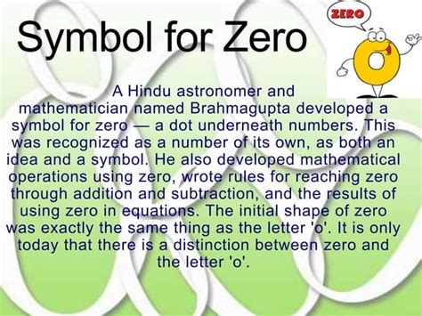 History of Zero - Mathematics | PPT