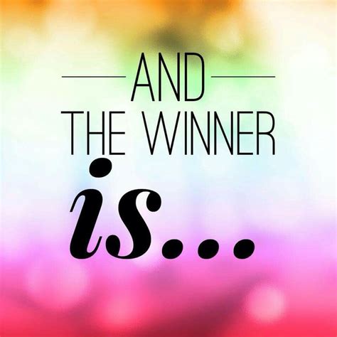 And The Winner Is Images