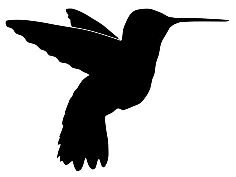 Hummingbird Silhouette Tattoo at GetDrawings | Free download