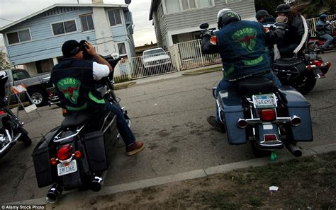 23 members of biker gang Vagos arrested in police raids | Daily Mail Online