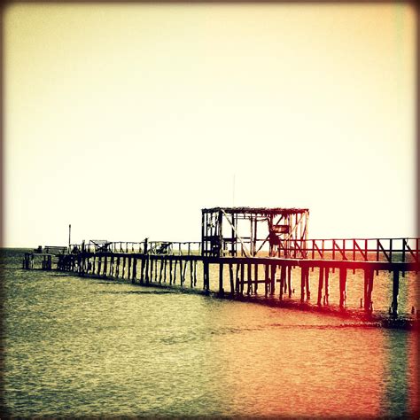 Fishing Pier I Sunset Photograph by Chris Andruskiewicz - Fine Art America