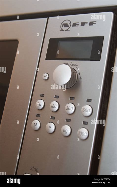 Neff microwave oven control panel Stock Photo, Royalty Free Image ...