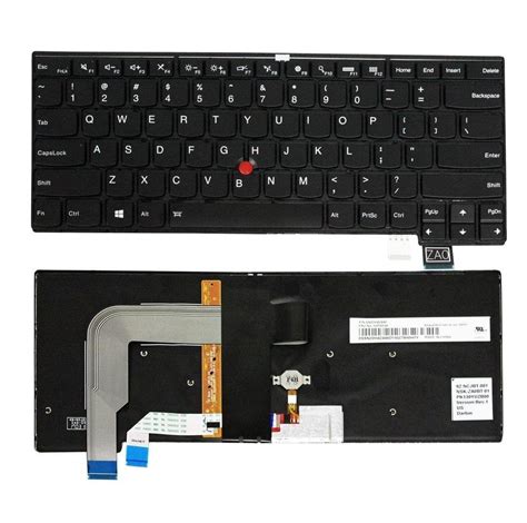 Malaysia Lenovo Thinkpad T460S T470S Backlit Keyboard English 01EN682 ...