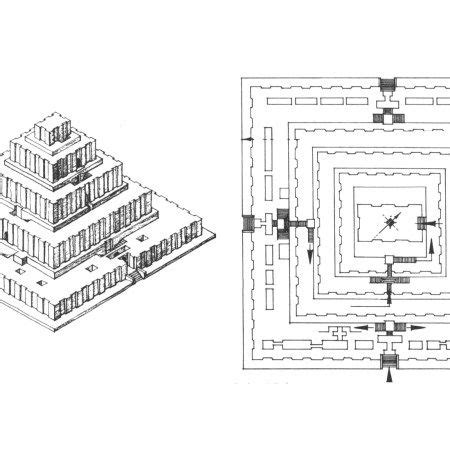 Ziggurat Architecture in Mesopotamia | ArchEyes | Ziggurat, Mesopotamia, Architecture