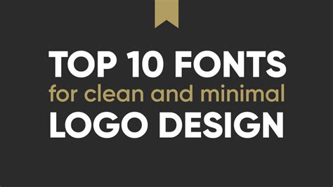 Best fonts for logos 2018 - baptea