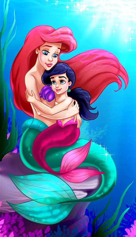 Ariel and her Melody by madam-marla on DeviantArt | Disney princess art ...