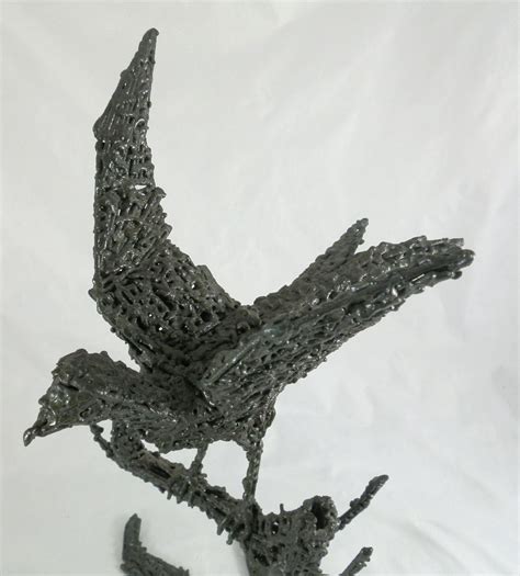 Bird In Everything: Metal Bird Sculpture