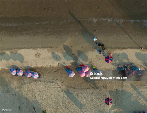 Abstract Aerial Photo Of Vung Tau Beach A Beach With Many Fun Beach ...