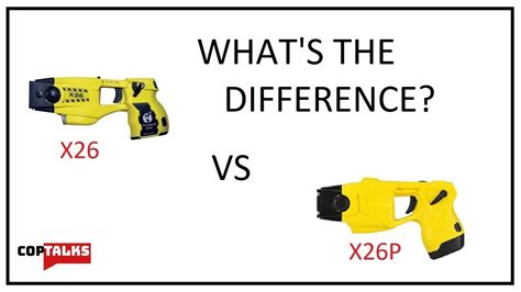 Taser X26 VS X26P - Comparison and Overview - YouTube