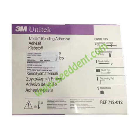 3M Unitek Bonding Adhesive REF 712-012