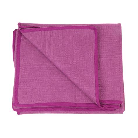 Hand Woven Cotton Yoga 'Seamless' Blanket | Namaste Hatha Yoga