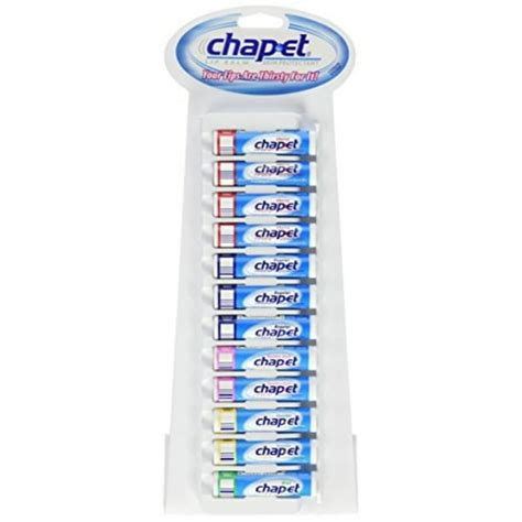 chap-et assorted flavors lip balm 24ct - Walmart.com - Walmart.com