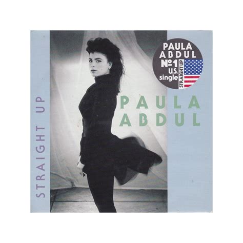 Paula abdul straight up vinyl - holoserlimo