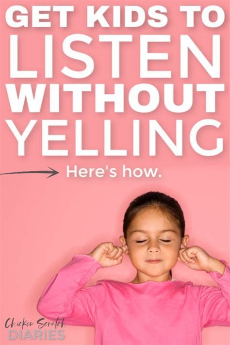 Here's How to Get Kids to Listen Without Yelling - and End the Power Struggles | Kids and ...