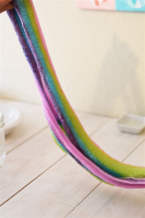 How To Make Rainbow Slime - DIY Projects for Teens