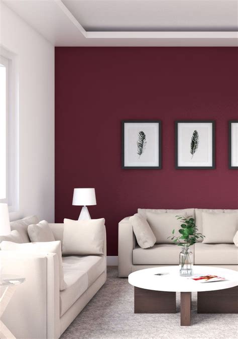 20+ Burgundy Paint Color For Living Room – The Urban Decor