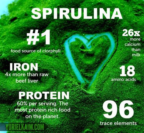 6 Surprising Spirulina Benefits Your Doctor Doesn’t Know | Spirulina ...