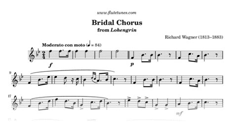 Here Comes The Bride Chords - Sheet and Chords Collection