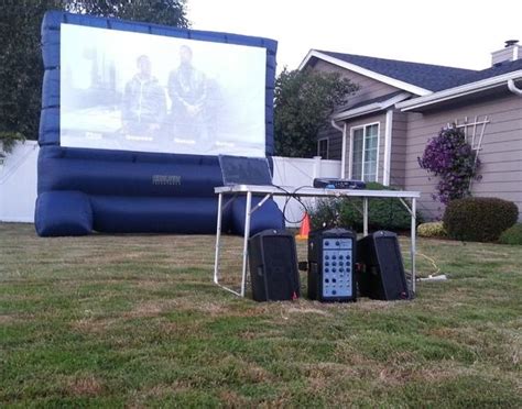 Inflatable Movie Screen Rentals | MPCpartyrental.com Vancouver WA