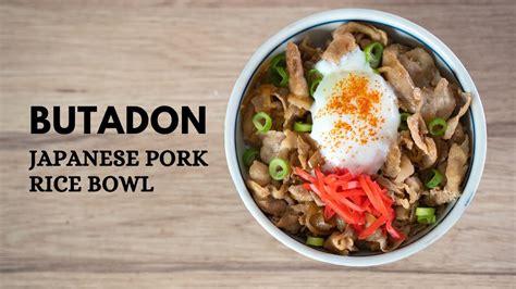 Easy Japanese Pork Belly Rice Bowl Recipe (Butadon) - YouTube