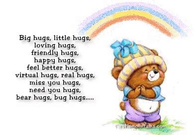 HUGS84.gif (390×272) Good Morning Hug, Cute Good Morning Quotes ...