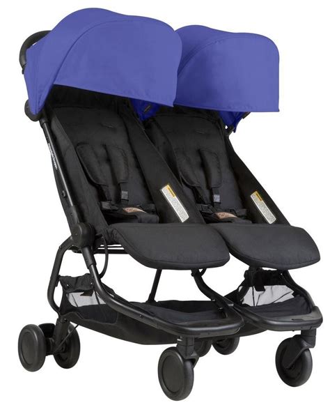 Mountain Buggy Nano Duo Compact Double Stroller | Mega Babies