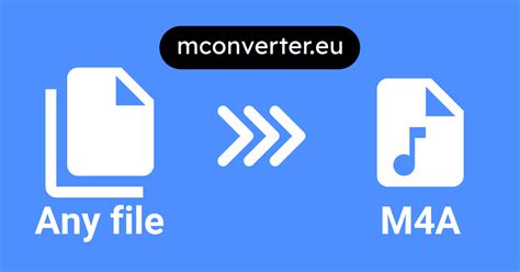 Convert to M4A: free audio converter • MConverter