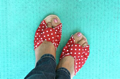 diy sandal espadrilles - Morena's Corner