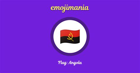 🇦🇴 Flag: Angola emoji Copy & Paste - Emojimania