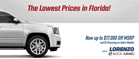 Lorenzo Buick GMC Dealer in Miami | New & Used (Click for Specials)