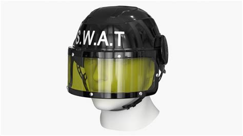 SWAT Helmet 3D model - TurboSquid 2104215