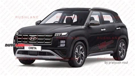 2024 Hyundai Creta Facelift Render In New Colours - Top Variant With ADAS