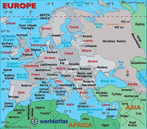 Map Of Europe And Egypt - California State Map