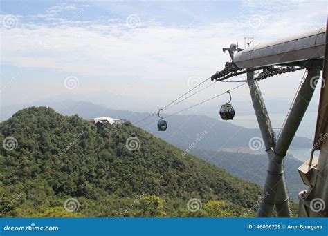 Cable Cars at Langkawi Attraction Stock Image - Image of oriental, location: 146006709