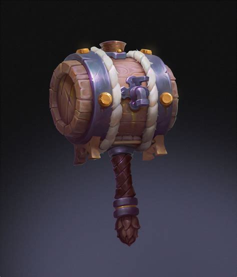 ArtStation - Hammer, Ivan Kunakh | Props concept, Weapon concept art, Game concept art