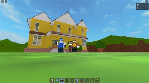 I fully restored the Happy Home in Robloxia (even with voxel terrain ...