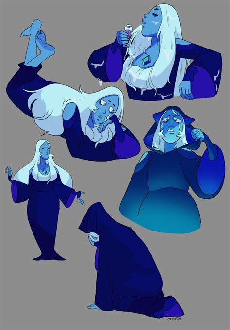 🎨Art by: http://loycos.tumblr.com | Steven Universe: Future | Blue Diamond | Blue diamond steven ...