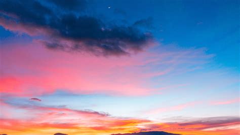 Colorful Sunset Sky 4k - Sunset Sky Background Hd - 3840x2160 Wallpaper - teahub.io