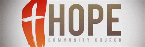 HOPE COMMUNITY CHURCH - Home