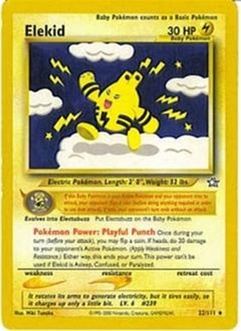 Pokemon Neo Genesis Single Card Rare Elekid 22 - ToyWiz