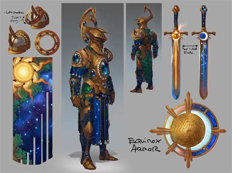 ArtStation - Equinox Armour - Runescape, Isaac Pringle | Weapon concept art, Fantasy character ...