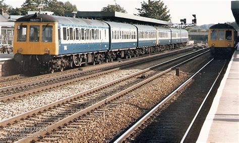 Class 116 DMU at Oxford