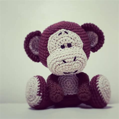 Little Crochet Monkey Finished Toy - Etsy