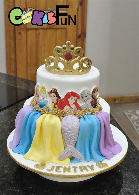Princess cake - Decorated Cake by Cakes For Fun - CakesDecor