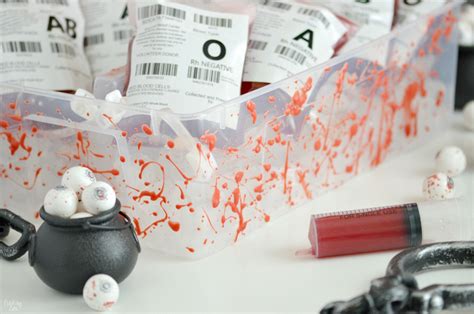 Bloody Halloween Drink with Fake Blood - Finding Zest