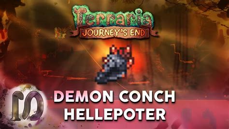 Demon Conch - Hell teleporting Item, Terraria 1.4 Journey's End - HELL ...