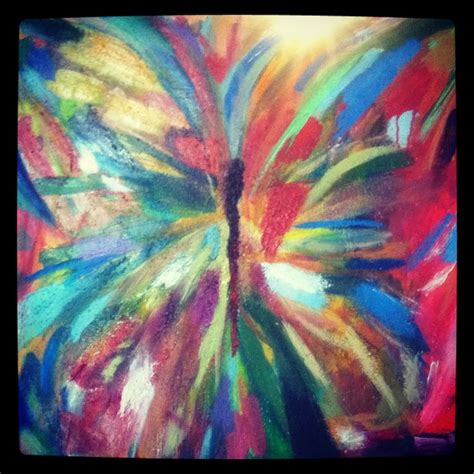 Butterfly Abstract | Painting, Acrylic painting, Abstract