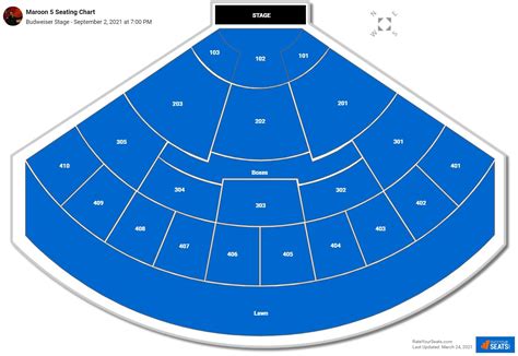 Budweiser Stage Seating Chart - RateYourSeats.com