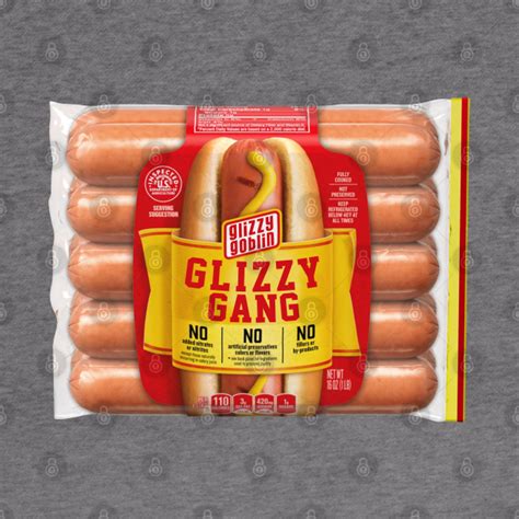 Glizzy Gang Pack of Hot Dogs - Glizzy Gobbler - Hoodie | TeePublic