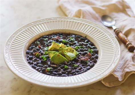 A Simple Black Bean Soup | Nourishing Days